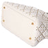 Christian Dior Lady Dior Medium Bag Handbag Cream Leather Studded